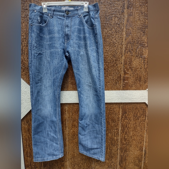 PD&C Slim Straight Jeans Mens 36x32 - Picture 1 of 4